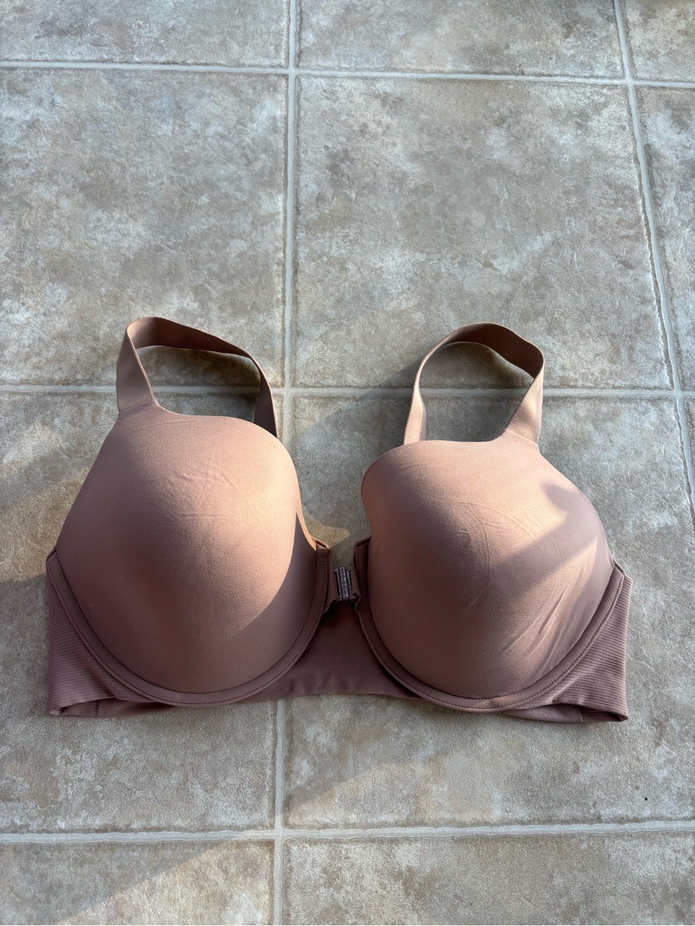 SPANX Seamless Molded Bra in Dusty Mauve